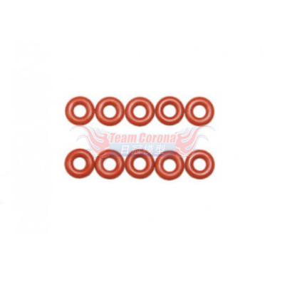 Mugen  A2523 Mugen Seiki MTC1/MTC2 P3 Soft O-ring (Red 50°) (10 pcs)